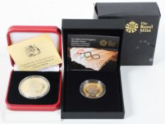 Two silver proof coins from 2008,