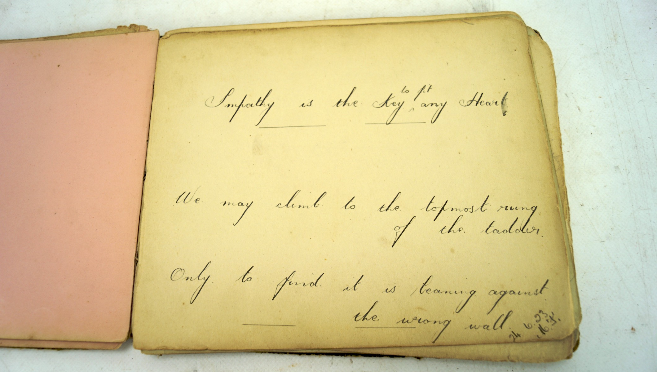 An early 20th century autograph book, - Image 5 of 5