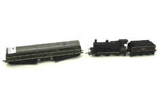 Two Tri-ang OO gauge locomotives,