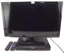 Panasonic Viera 32 inch television and a Panasonic DVD recorder