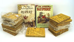 Approximately twenty Mary Courtel 'Rupert the Bear' library series books,