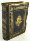 A 19th century leather bound family Bible by William Collins, Old and New Testament,