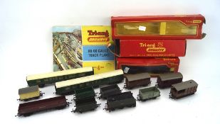 A selection of Tri-ang freight stock and carriages,