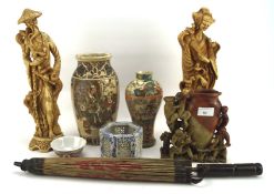 A collection of Chinese and Japanese items,