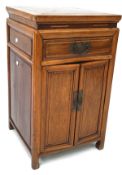 An early/mid 20th century Chinese pot cupboard,