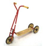 A Lewis Ways Ltd Cannock England childs push scooter