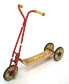 A Lewis Ways Ltd Cannock England childs push scooter
