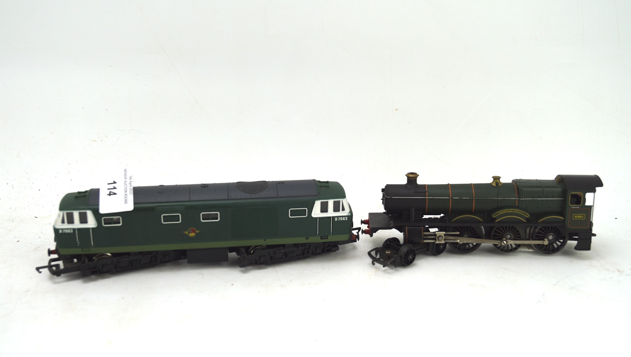 Two Hornby locomotives,