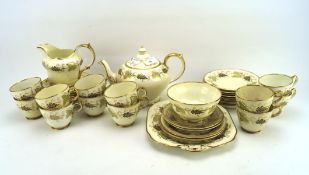 A Copelands ceramics part tea service,