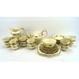 A Copelands ceramics part tea service,