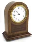 A Swiss Buren mantel clock,