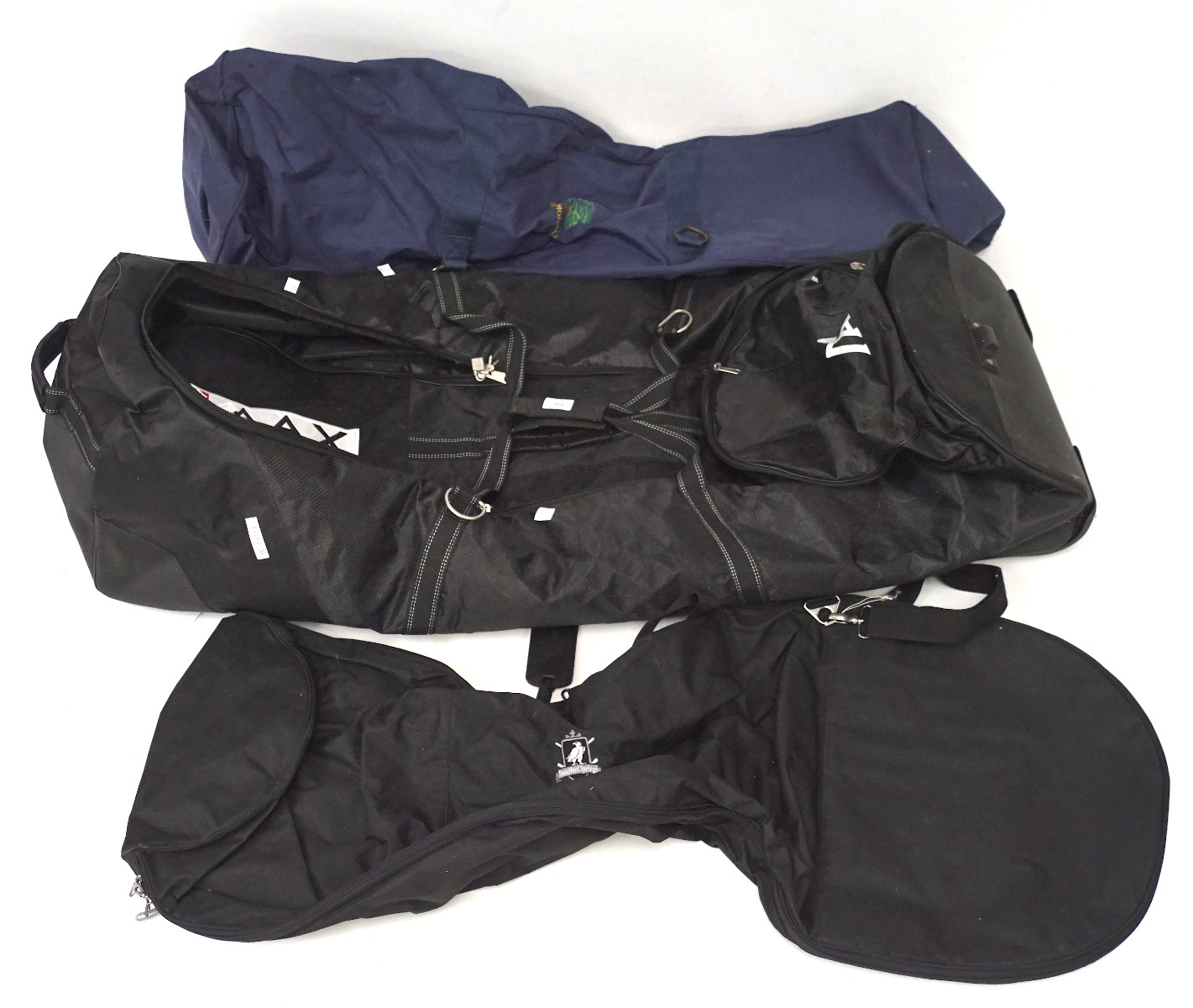 A Big Max golf club travel bag,