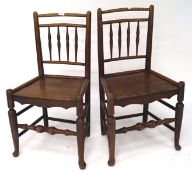 A pair of 20th century children's chairs,