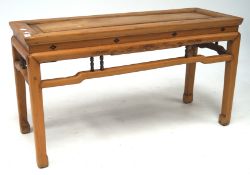 A Chinese style slender coffee table