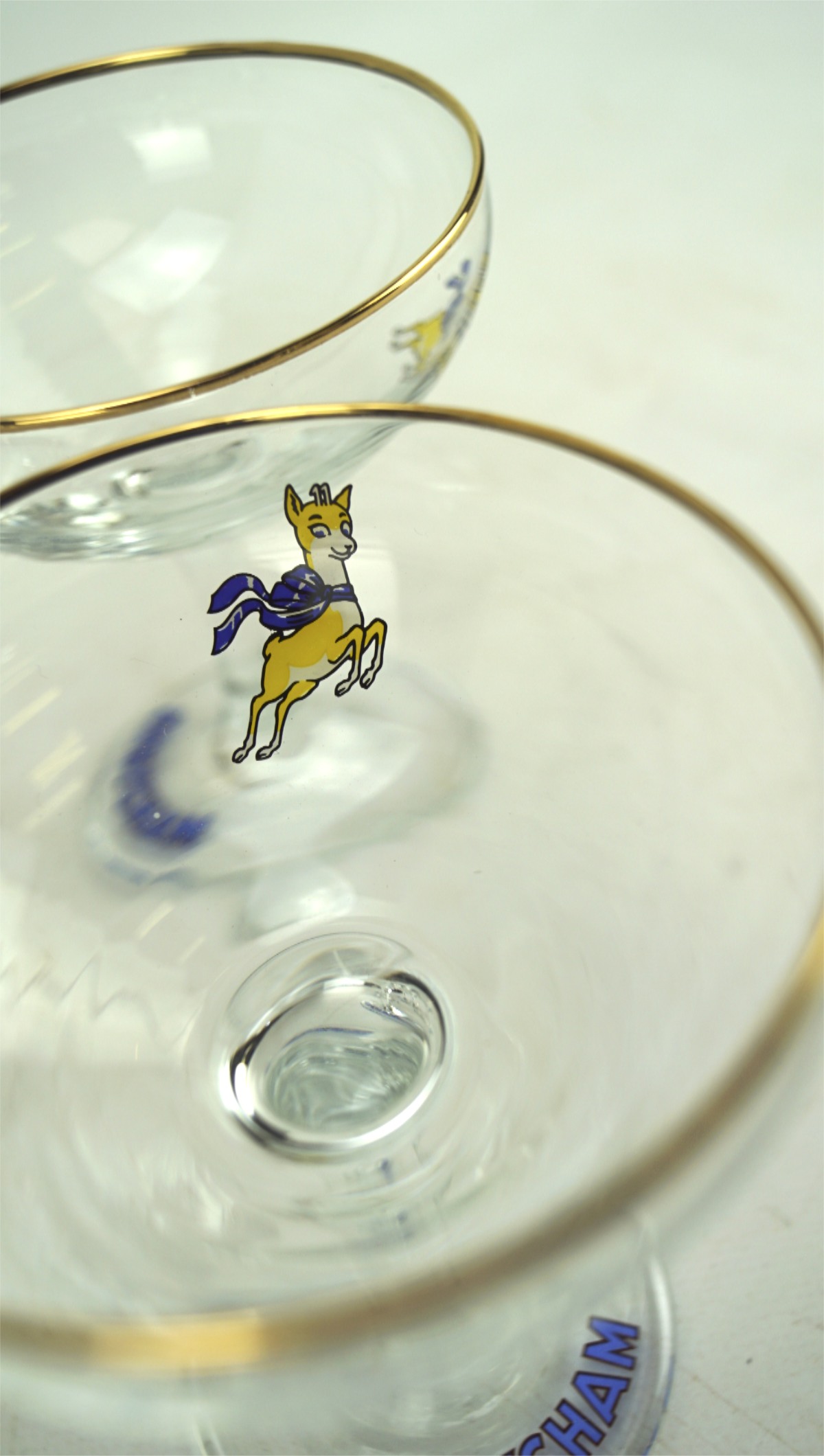 A collection of nine vintage Babycham glasses, - Image 2 of 2