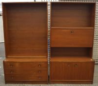 Two mid-century cabinets,