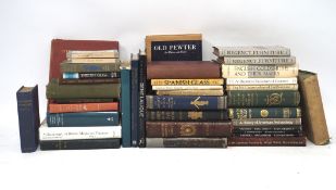 A collection of 19th & 20th century books, including 'The History of English Furniture', and more