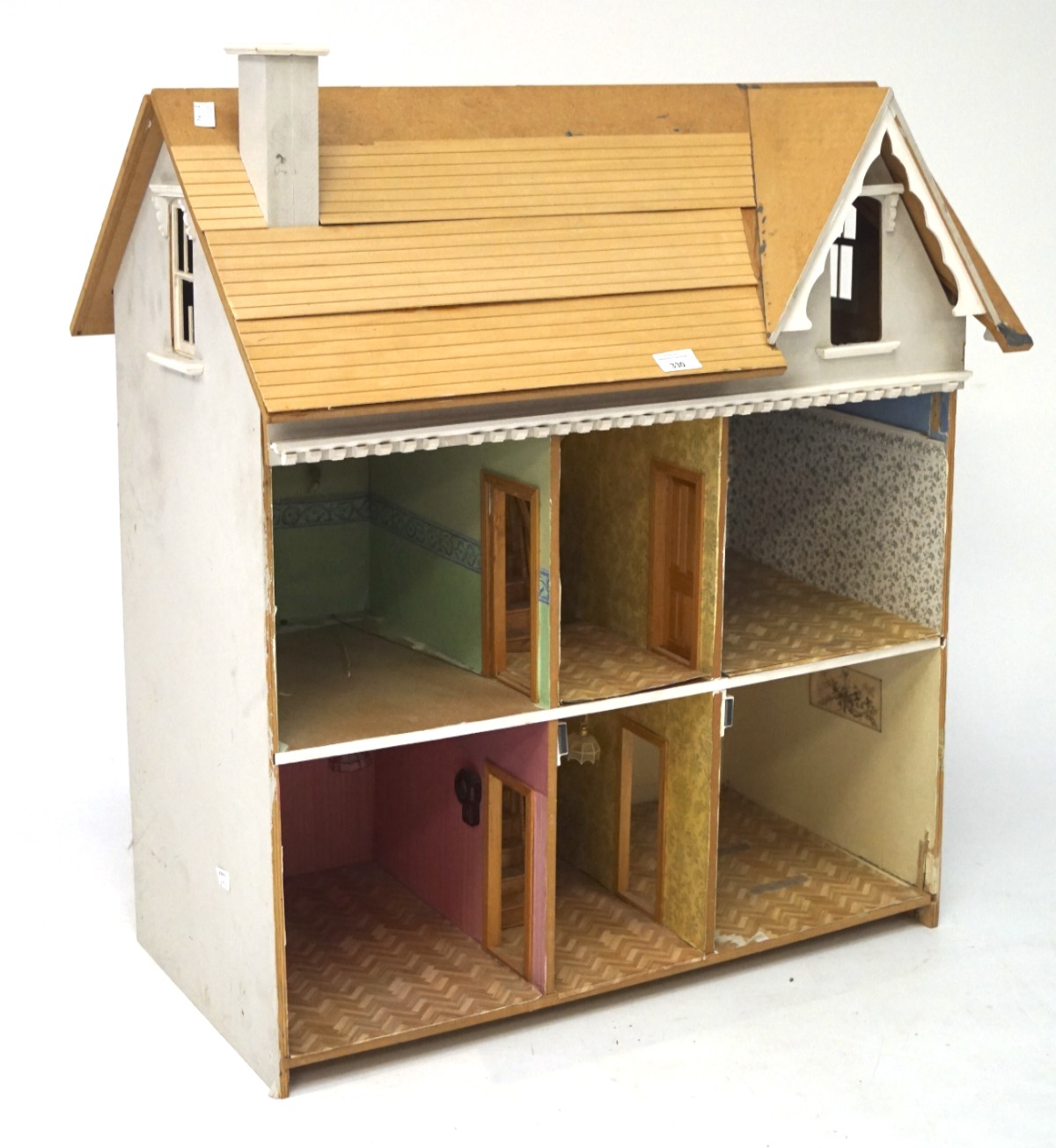 A contemporary part built doll's house, - Image 2 of 2