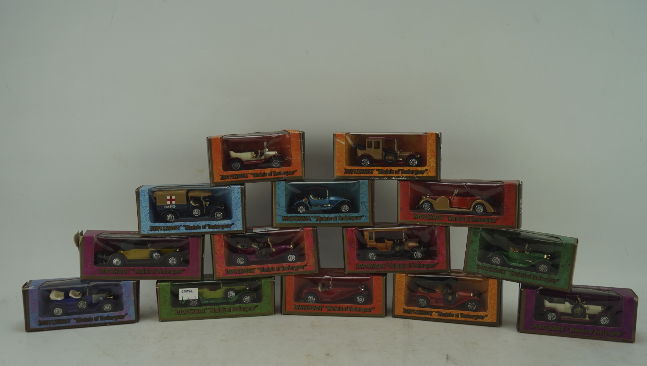 Fourteen 1970's Matchbox models of Yester Year,