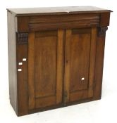 A Victorian mahogany chiffonier,