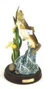 Royal Doulton model of 'The Trout', number DA172, modelled by Jongue, H27.
