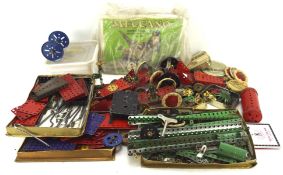 Assorted mid-century Meccano and instruction manuals, with instructions for Accessory Outfit 4A, no.