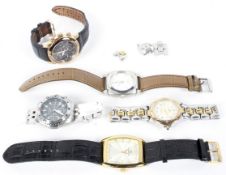 Five gentlemans wristwatches,