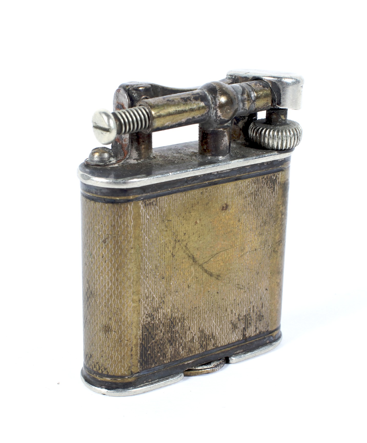 A Dunhill lighter, no.143752, H4.5cm Condition Report: Fair wear and tear. - Image 2 of 2