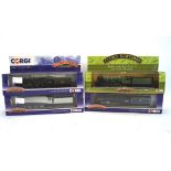 Two boxed Corgi Rail legends locomotive and tender including The Flying Scotsman,