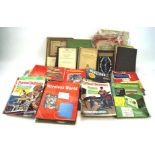 A collection of workshop and engineering related books and magazines,