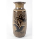 A Scheurich West German pottery vase, model number 239-41,