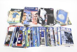 A collection of approximately 200 Chelsea football programmes,