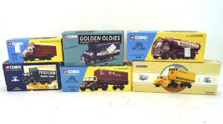 A selection of Corgi Toys, to include; Golden Oldies 19301 Bedford S - Lyons, commercials 97910,