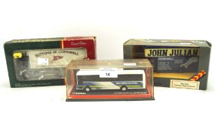 Three boxed diecast Corgi lorries, comprising: John Julian Bedford O Series Corgi Classics,