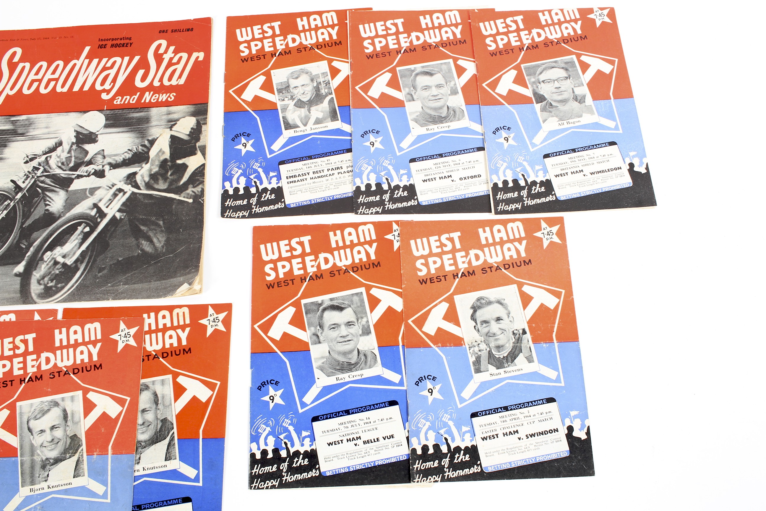 A collection of West Ham speedway programmes, dating from 1964, - Image 3 of 3