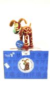 A Gromit figurine, from the 'Gromit Unleashed' collection, designed by Ashley Boddy,