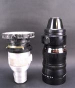 Two camera lenses,