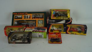 A collection of Corgi diecast vehicles, including a 'British, Airways Concorde' no.