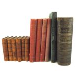 An assortment of 19th and 20th century volumes,