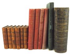 An assortment of 19th and 20th century volumes,