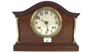 A late 19th/early 20th century Staines mantel clock,