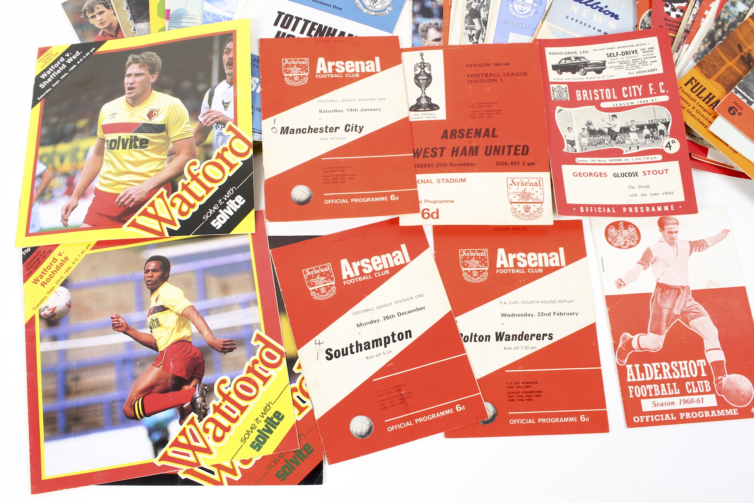 An extensive collection of football programmes, 1960s onwards, to include Arsenal, Bristol Rovers, - Image 3 of 6