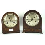 Two early/mid-20th century mantel clocks,