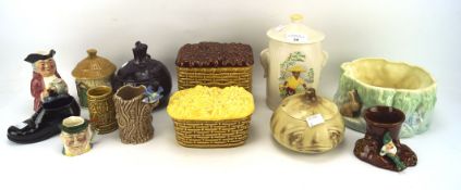 An assortment of 20th century and later ceramics,