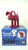 A Gromit figurine, from the 'Gromit Unleashed' collection, designed by Gavin Strange,