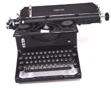 A vintage Imperial typewriter,