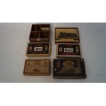 An assortment of train related wooden Jig-Saw puzzles, in the original boxes,