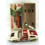 An electric Mercedes Benz CIII model, in the original box,