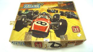 A vintage Scalextric set, no.