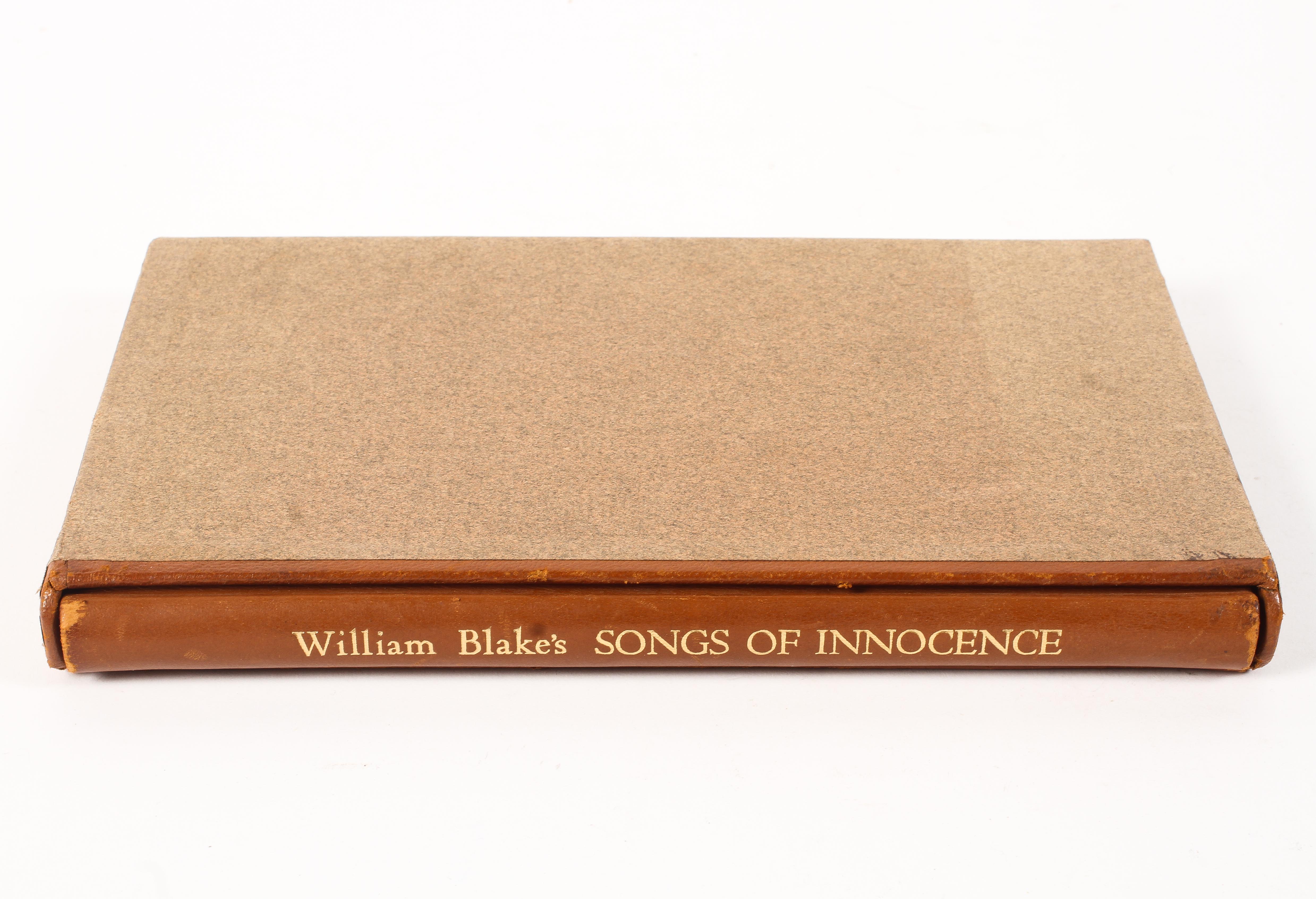 William Blake, Songs of Innocence, The Trianon Press for the William Blake Trust, London,